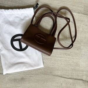 Chocolate Telfar Small Shopping bag
